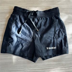 Bandit Running 3” Stamina Shorts, Size Small, Black